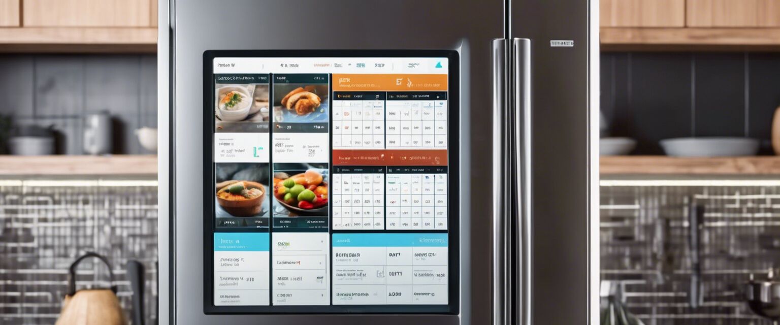 Smart Refrigerator Features Image